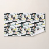 Taco à propos d'amour | Motif Llama & Donkey (Serviette à main)