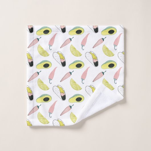 Taco à propos d'amour | Taco Element Circle (Gant de toilette)