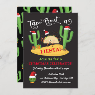 Taco' à propos de Noël Fiesta invitation