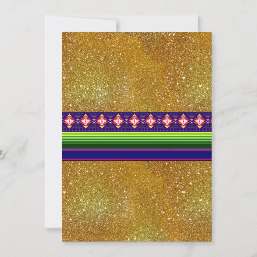 Taco à propos d'un bébé Charro Boy Invitation (Dos)