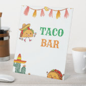 Taco à propos d'un bébé Panneau de table Baby show (In SItu)
