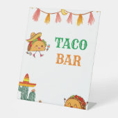 Taco à propos d'un bébé Panneau de table Baby show (Recto)