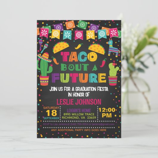 Taco à propos d'une future invitation - Blk (Debout devant)