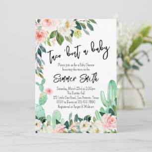 Taco à propos d'une invitation à la baby shower Bé