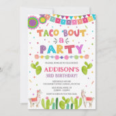 Taco à propos d'une invitation à la fête | Fiesta (Devant)