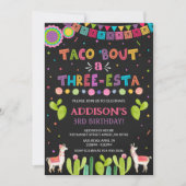 Taco à propos d'une invitation à trois Esta | Fête (Devant)