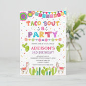 Taco à propos d'une invitation à une fête (Debout devant)