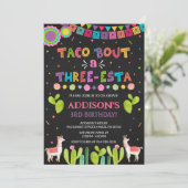 Taco à propos d'une invitation d'anniversaire de t (Debout devant)