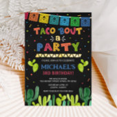 Taco à propos d'une invitation de fête