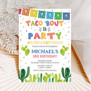 Taco à propos d'une invitation de fête