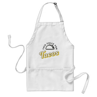 Taco Apron | Dit is voor Tacos Standaard Schort