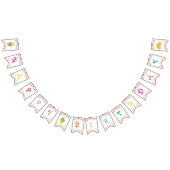 Taco | Bannière de Bunting Fiesta "Joyeux Annivers (Tout)