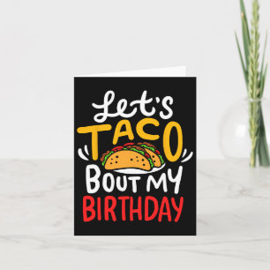 Taco Birthday Cinco De Mayo Kaart