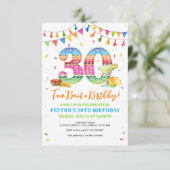 Taco Bout, 30e anniversaire Fiesta Invitation (Debout devant)