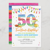 Taco Bout, 50e anniversaire Invitation (Devant / Derrière)
