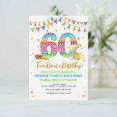 Taco Bout 60e anniversaire Invitation (Debout devant)