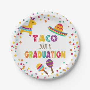 Taco Bout a Afstuderen Bord - Wit