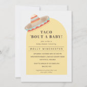 Taco Bout a Baby Baby shower Invitation (Devant)