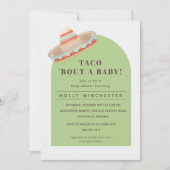 Taco Bout a Baby Baby shower Invitation (Devant)