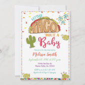 Taco Bout a Baby Baby shower Invitation Fiesta (Devant)