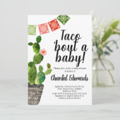 Taco Bout A Baby Invitation (Debout devant)