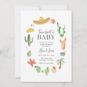 Taco Bout a Baby Invitation (Devant)