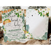 Taco 'Bout A Baby Invitation Baby shower Fiesta