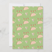 Taco Bout a Baby Invitation Kaart (Achterkant)