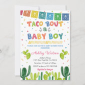 Taco 'Bout a Baby Shower Invitation Fiesta Invite (Devant)