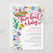 Taco 'Bout a Baby shower Invitation - Vibrant Fies (Devant)
