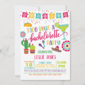 Taco Bout a Bachelorette Party Invitation - WH (Devant)