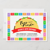 Taco 'Bout A Fiesta Invitation (Devant)