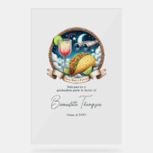 Taco ‘Bout a Future Acrylique Graduation Bienvenue (Recto)