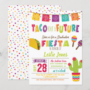 Taco Bout a Future Afstuderen Invitation - WH Kaart