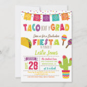 Taco Bout a Grad Graduation Invitation - WH (Devant)