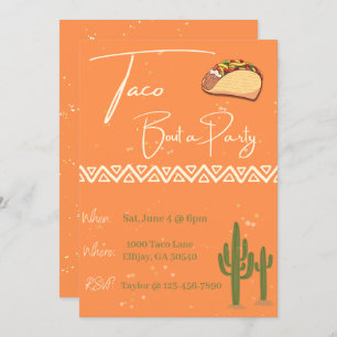 Taco 'Bout a Party   Invitations