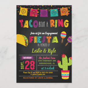 Taco Bout a Ring - Engagment/Couples Shower Kaart