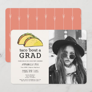 Taco Bout AFSTUDEERDER Fotogradatie Partij Kaart