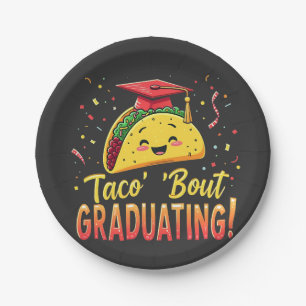 Taco 'Bout afstuderen Afstuderen Cinco de Mayo Papieren Bordje