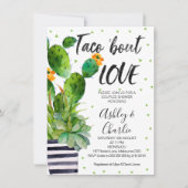 Taco Bout Amour Couples Douche Invitation (Devant)