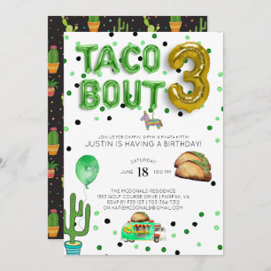 Taco Bout Drie Derde uitnodiging