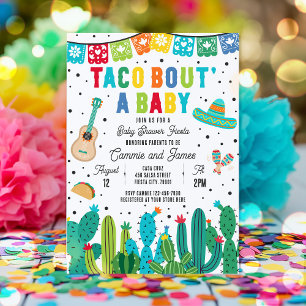 Taco Bout' Een Baby Mexicaans Fiesta Baby shower Kaart