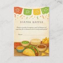 Taco Bout Een Baby shower Luier Raffle