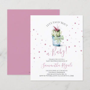 Taco-Bout een Meisje Baby shower