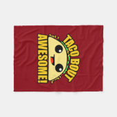 Taco Bout Geweldige Fleece Deken (Voorkant (Horizontaal))