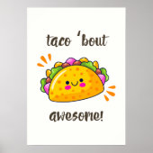 Taco 'bout geweldige! poster (Voorkant)