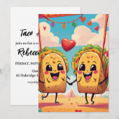 taco bout invitation à l'amour (Devant / Derrière)