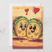 taco bout invitation à l'amour (Devant)