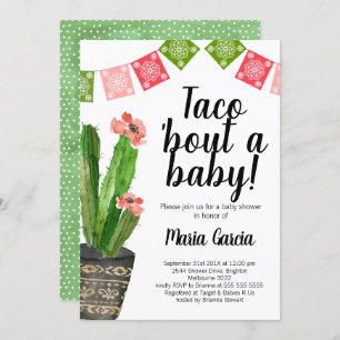 Taco Bout Invitation baby shower Bébé