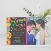 Taco Bout Invitation Couples Fiesta (Debout devant)